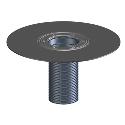 Attachment with O-ring, with bituminous web. Attachment with O-ring, with bituminous web.